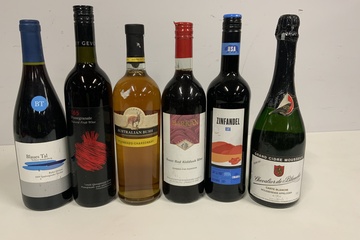 Afbeelding van Mix van 5 Internationale Wijnen & 1 Cidre Mousseux