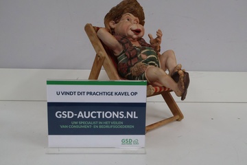 Afbeelding van Volk Van Laaf in Strandstoel Beeld