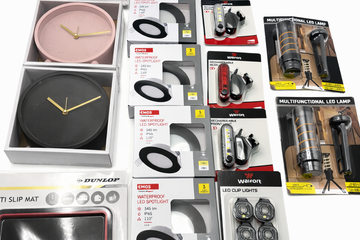 Afbeelding van Gemengde partij verlichting en woonaccessoires