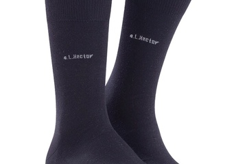 Afbeelding van Navy blauw Heren sokken 39-42 24 paar in bundels van 3