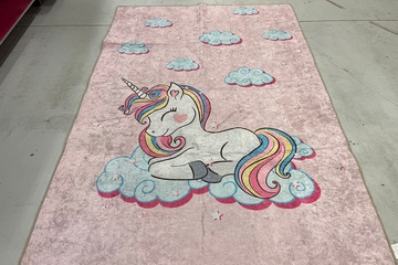 Afbeelding van vloerkleed eenhoorn 230x160