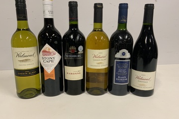 Afbeelding van Mix van 2 Wit & 4 Rode Wijnen uit Zuid-Afrika