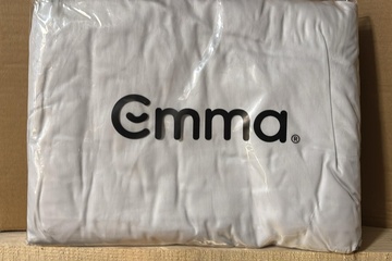 Afbeelding van Hoeslaken 180X210 licht grijs !00% katoen Sateen