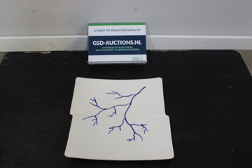 Afbeelding van Vierkante Keramische Schaal door Tatjana Liepe