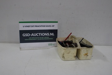 Afbeelding van Vintage Gereedschapsbak met Handgereedschap'