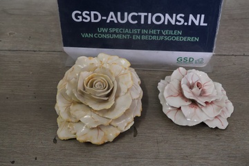 Afbeelding van Porseleinen rozen 2 stuks