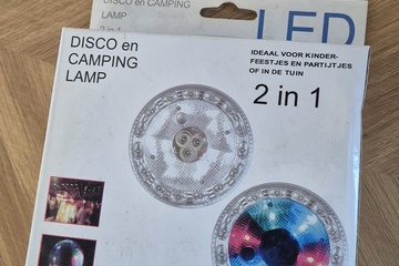 Afbeelding van Led disco/camping lamp