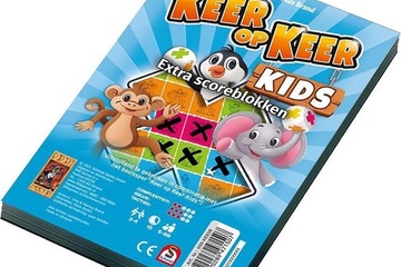 Afbeelding van 999 Games - Scoreblokken - Keer op Keer Kids - twee stuks
