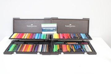 Afbeelding van Set van 2 Faber-Castell Kleurpotloodkisten