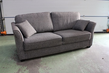 Afbeelding van Grijs Gestoffeerde Tweezitsbank''