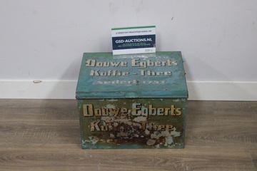 Afbeelding van Vintage Douwe Egberts Koffie & Thee Blik