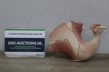 Afbeelding van Keramieken vogel beeld'