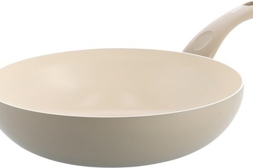 Afbeelding van Kochstar Essenz Taupe Keramische Wokpan - 28cm - 3.57L