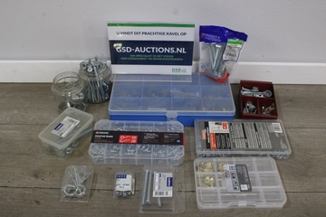 Afbeelding van Verzameling Diverse Haken & Bevestigingsmaterialen