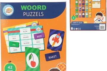 Afbeelding van Educatieve spellen "woord puzzels" nieuw