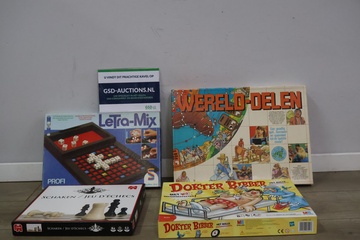 Afbeelding van Mix van bordspellen 4 stuks''