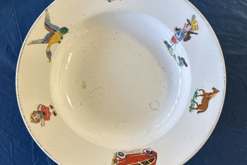 Afbeelding van BOCH BELGIUM KINDERSCHAAL / KINDERBORD – MET AFBEELDINGEN –