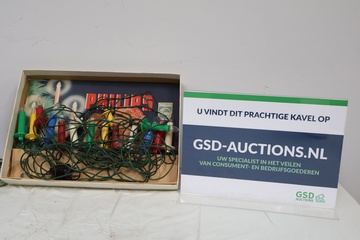 Afbeelding van Vintage Setje Philips Kerstboomverlichting