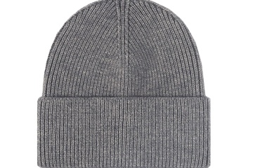 Afbeelding van Muts grijs - Kabel patroon