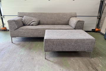 Afbeelding van 3-Zits Bank - Stoffen Bekleding - 210x100 cm