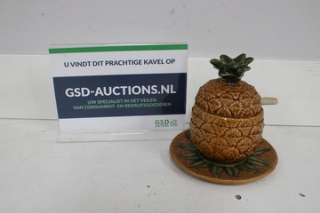 Afbeelding van Porseleinen Ananas-Punchbowl