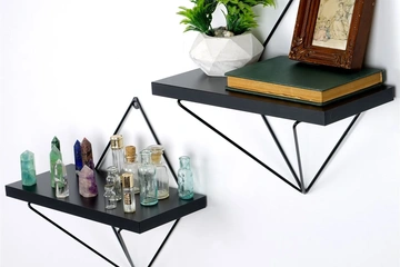 Afbeelding van Set van 2 wandplanken Alicia