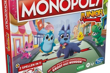 Afbeelding van Monopoly Junior - 2-in-1 spel - Bordspel - Gezelschapsspel