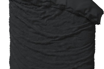 Afbeelding van Dekbedovertrek teddy Antraciet 140x220cm+1kussensloop