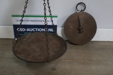 Afbeelding van Antieke hangweegschaal