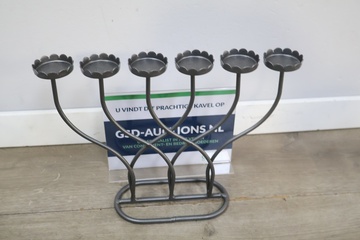 Afbeelding van Metalen kandelaar