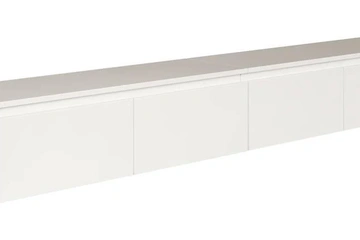 Afbeelding van TV-meubel Kate zwevend 200cm - wit