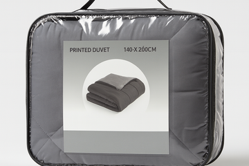 Afbeelding van By Night - Dekbed 140x200 – Donkergrijs – Comfort & Warmte