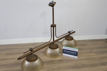 Afbeelding van Grote Messing Biljart Lamp