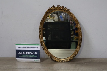 Afbeelding van Brocante ovalen spiegel