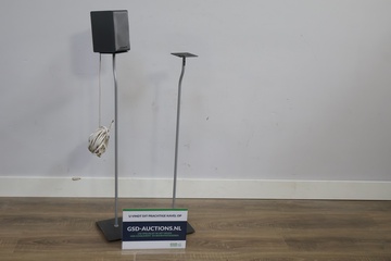 Afbeelding van Set van twee luidsprekerstatiefstands met speaker
