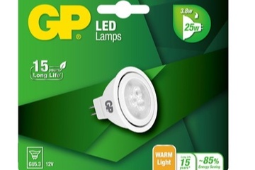 Afbeelding van GP LED MR16 GU5.3 3-8W 25W