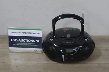 Afbeelding van Draagbare radio-cd speler van Het huis Anubis'