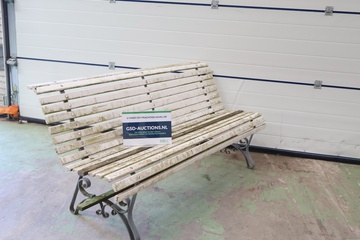 Afbeelding van Witte Tuinbank