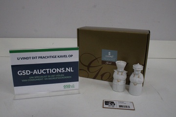 Afbeelding van Llardo Privilege Gold Oriental Peper- & Zoutstel