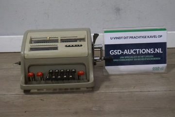 Afbeelding van Vintage Facit mechanische rekenmachine