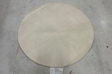 Afbeelding van vidaxl vloerkleed stilo 120x120 cream rond