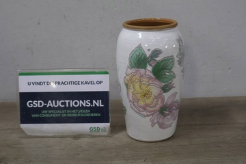 Afbeelding van Vintage Beschilderd Keramische Vaas'