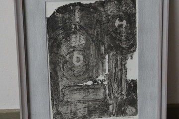 Afbeelding van Ingelijst schilderij van S. Versteeg: Abstract''