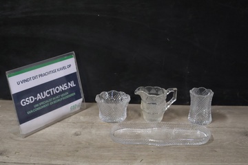 Afbeelding van Set van 4 Stuks Kristalservies'''