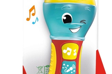 Afbeelding van Clementoni - Babyspeelgoed-Microfoon met lichtjes en geluid