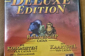 Afbeelding van Dvd pc cd-rom spelletje catan de luxe edition