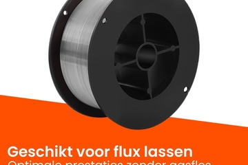 Afbeelding van 1xFlux Lasdraad voor lassen zonder gas