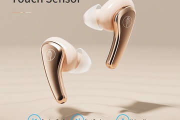 Afbeelding van Superluxe 3e Generatie (Magic) Free Tom oordopjes met ENC, BT 5.2. Kleur Parelmoer Wit