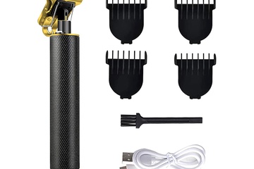Afbeelding van Baard en haar trimmer zwart met goud