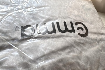 Afbeelding van Topperhoeslaken 140X200 donker grijs 100% katoen sateen